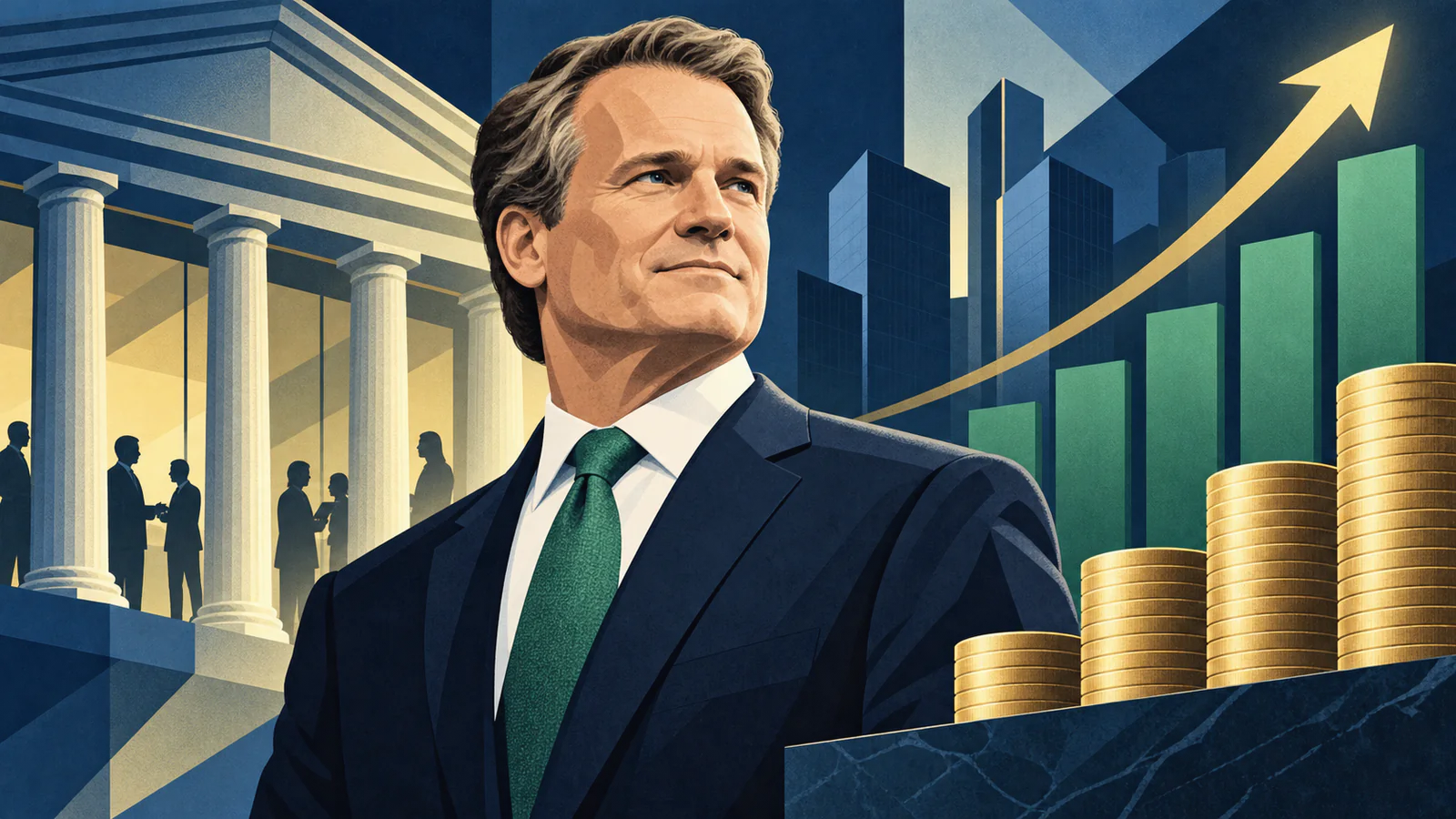 Bank of America CEO Brian Moynihan's Pay Rises to $41 Million