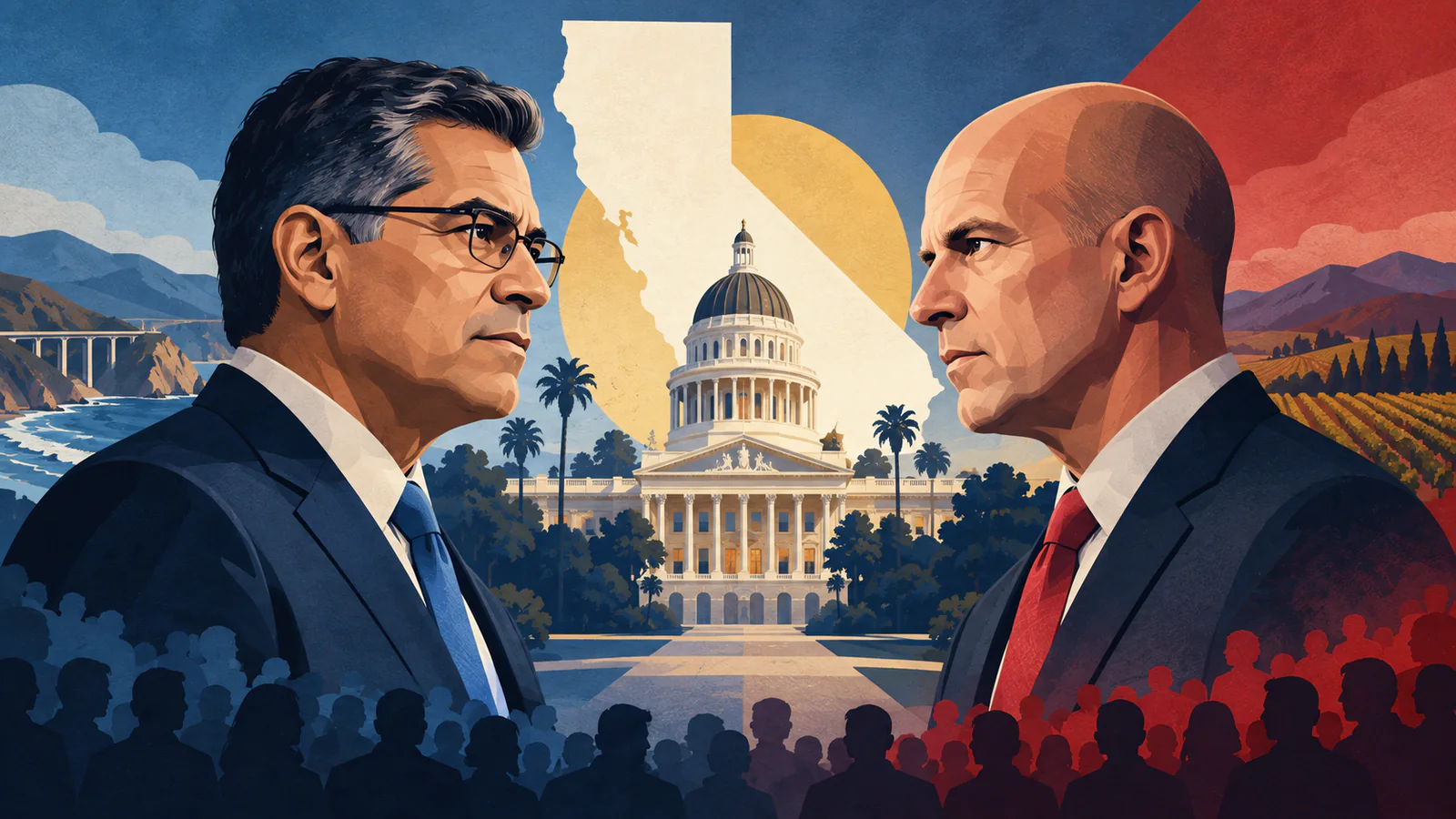 California Governor Race: Xavier Becerra and Steve Hilton Head to General Election