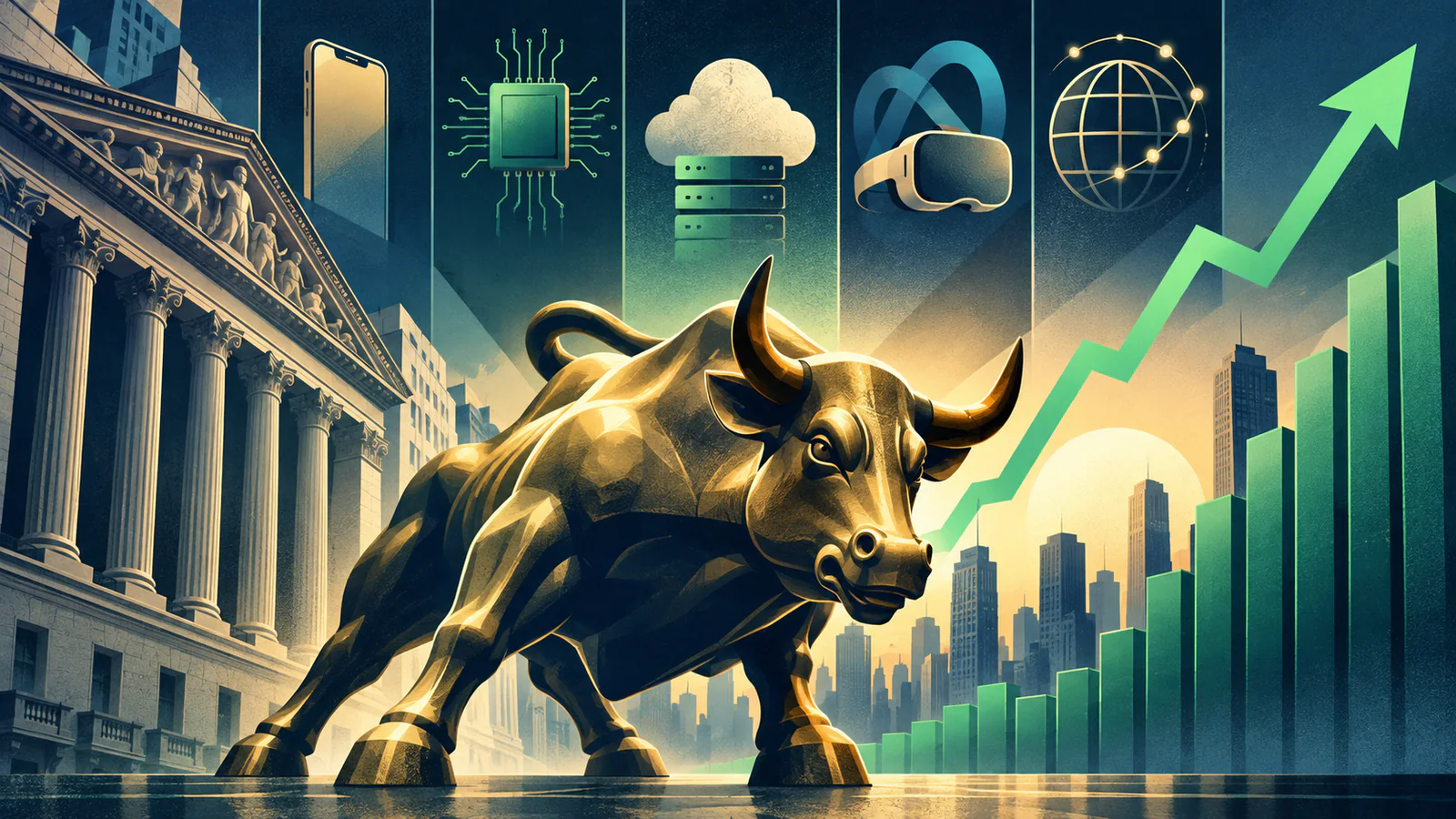 Dow Jones Futures Rise as Apple, Nvidia, and Amazon Drive Tech Momentum
