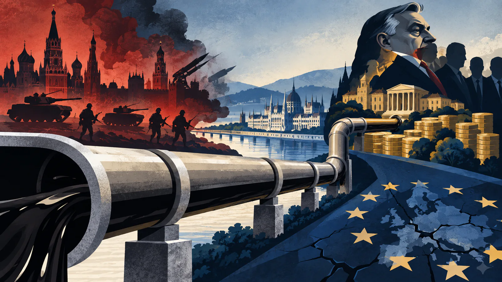 How Hungary's Russian Oil Imports Fund the Kremlin's War and Enrich Orbán Network