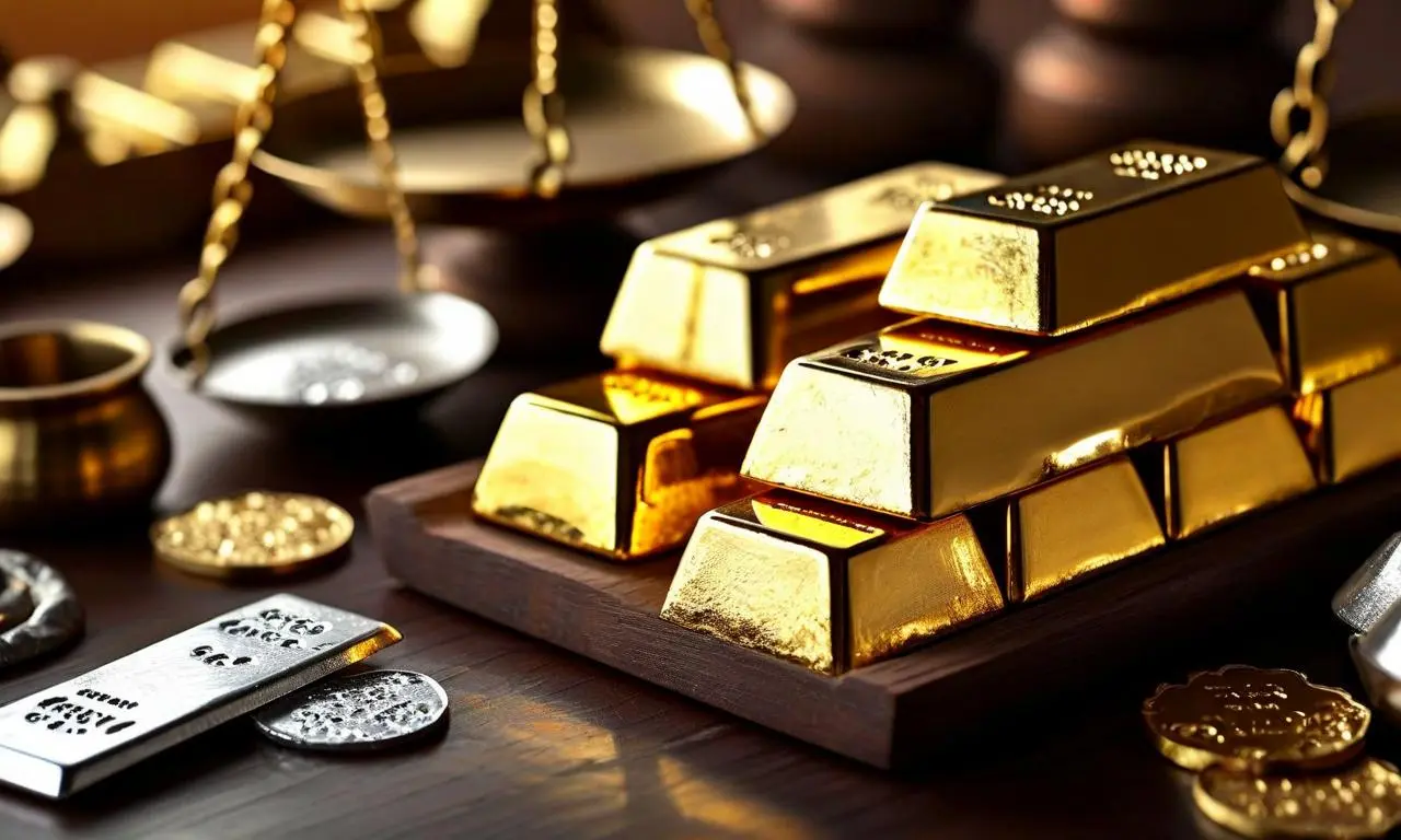 Gold prices surge near record