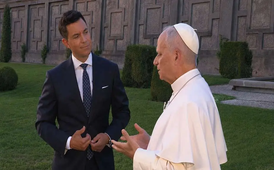 Tom Llamas NBC News Pope Leo XIV